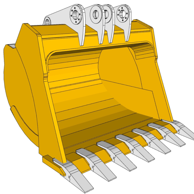 Hardox Steel Bucket Lining
