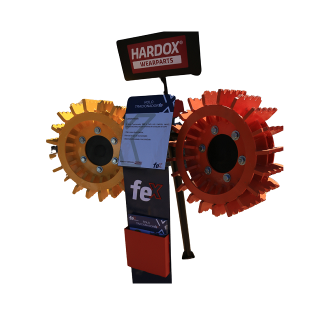 Fex Delimbing Traction Roller